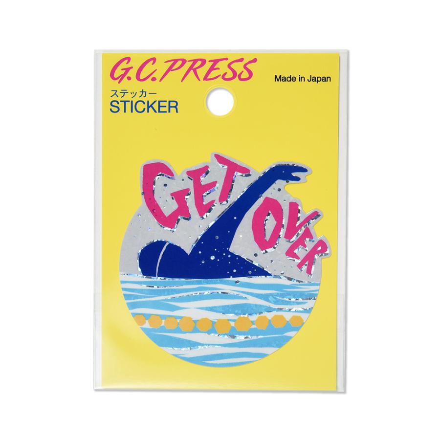 G.C.PRESS ステッカー スイミング 522-42｜文房具 シール