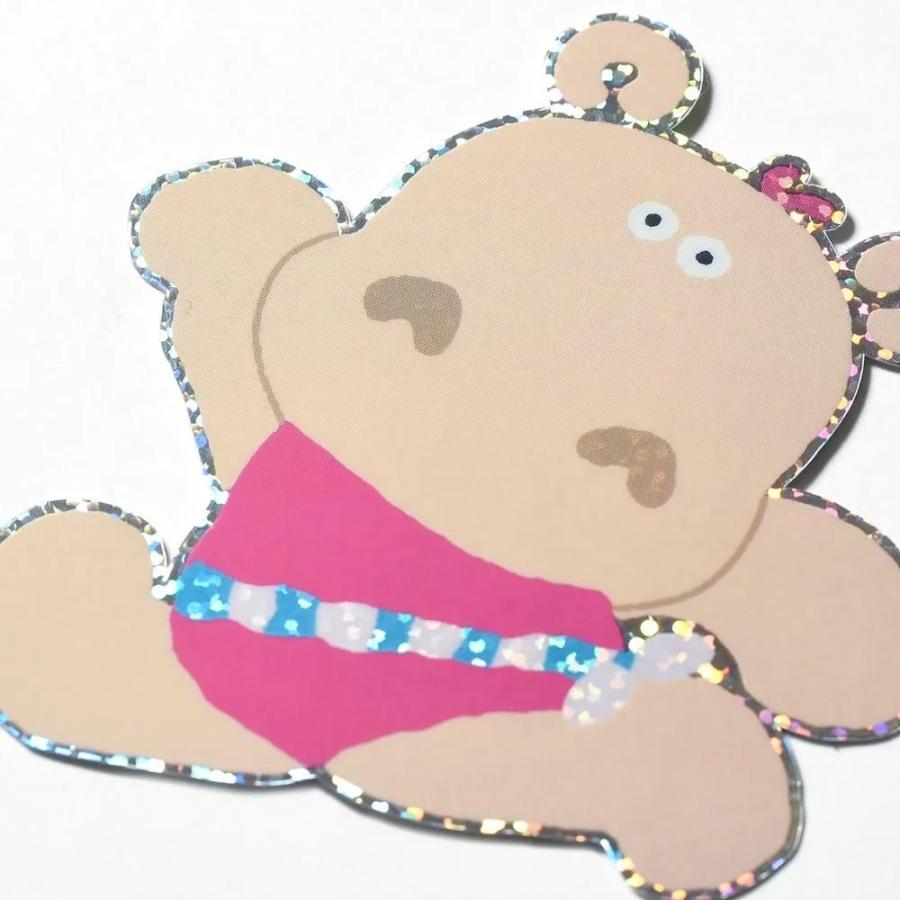 G.C.PRESS　ステッカー　プリマドン　523-18｜カバ バレリーナ バレー キャラクター 水筒 お弁当 スマホ スーツケース |  | 03