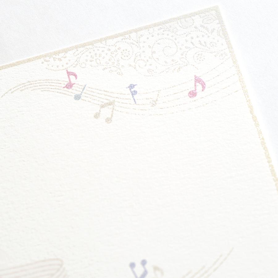 G.C.PRESS　ノートカード　アンダンティーノ　音符　541-17｜カード グリーティングカード ポストカード 結婚式 招待状 お礼状 |  | 02