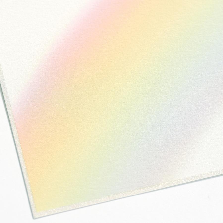 G.C.PRESS　ノートカード　レインボー　541-20｜文房具 カード グリーティングカード ポストカード 結婚式 招待状 お礼状 虹 |  | 01