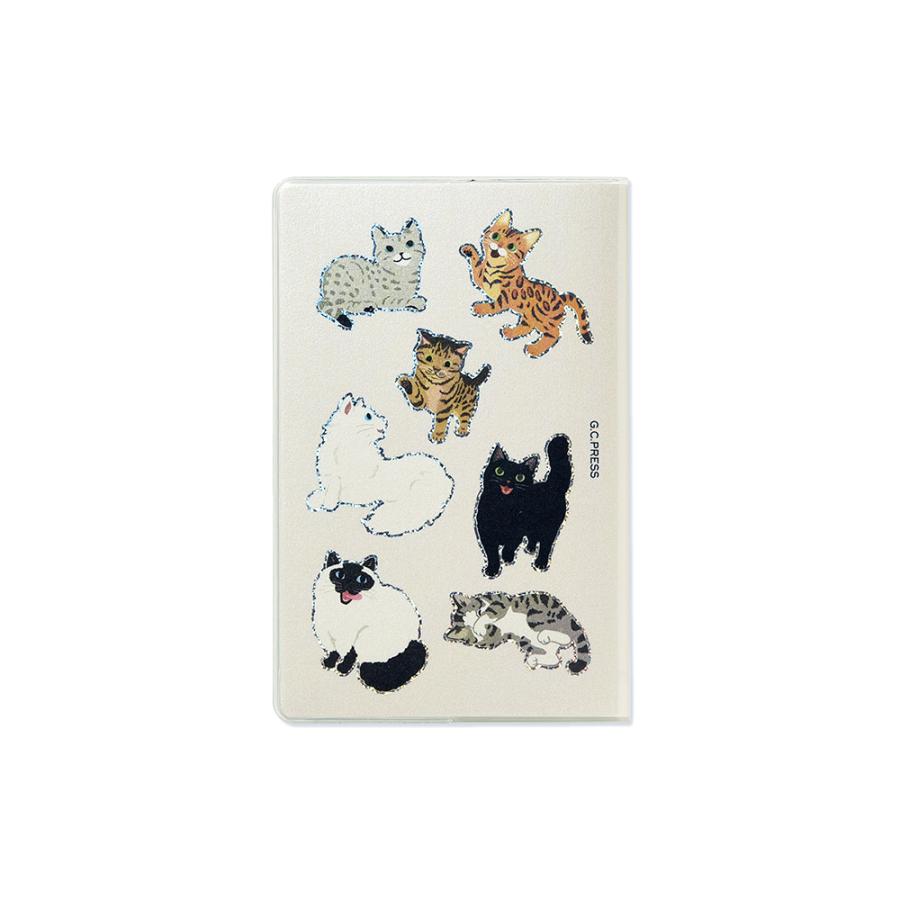 G.C.PRESS　ミニノート　マイキャット　753-06｜文房具 ノート メモ帳 猫 ねこ キャット |  | 01