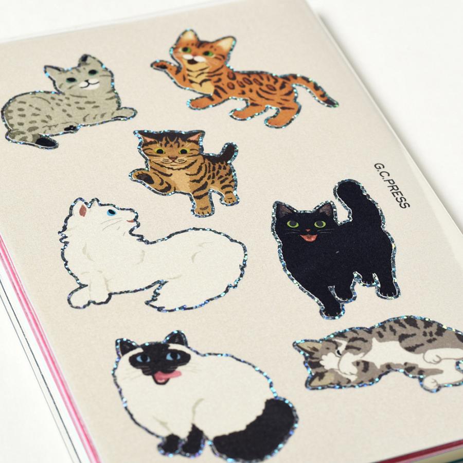G.C.PRESS　ミニノート　マイキャット　753-06｜文房具 ノート メモ帳 猫 ねこ キャット |  | 04