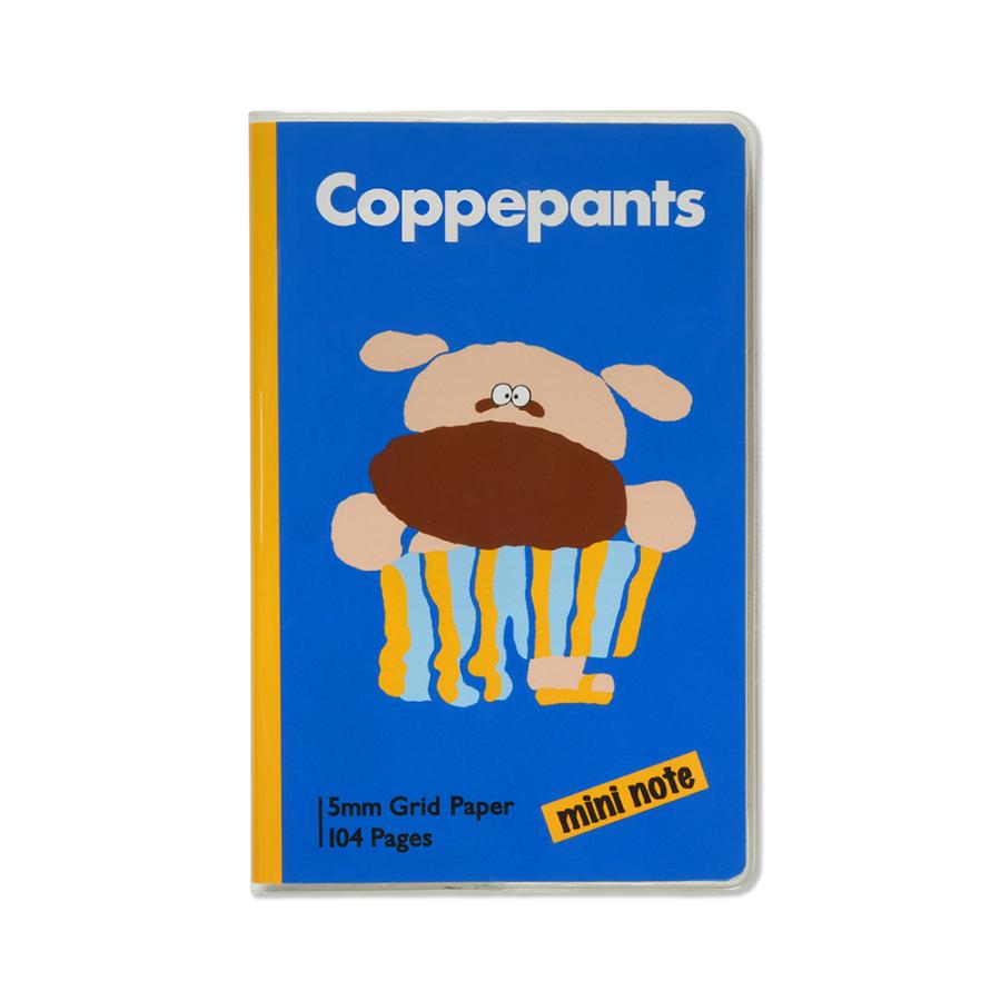 G.C.PRESS　ミニノート　コッペパンツ　753-07｜文房具 ノート メモ帳 犬 パン屋 コッペパン キャラクター | 