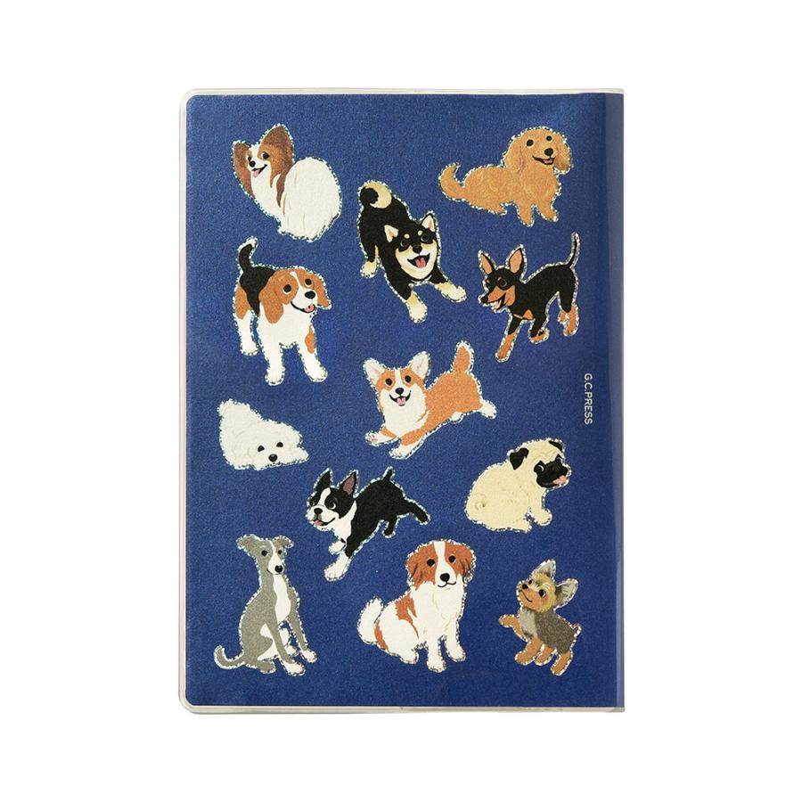 G.C.PRESS　ノートブック　マイドッグ　754-05｜文房具 ノート メモ帳 犬 プードル チワワ |  | 01