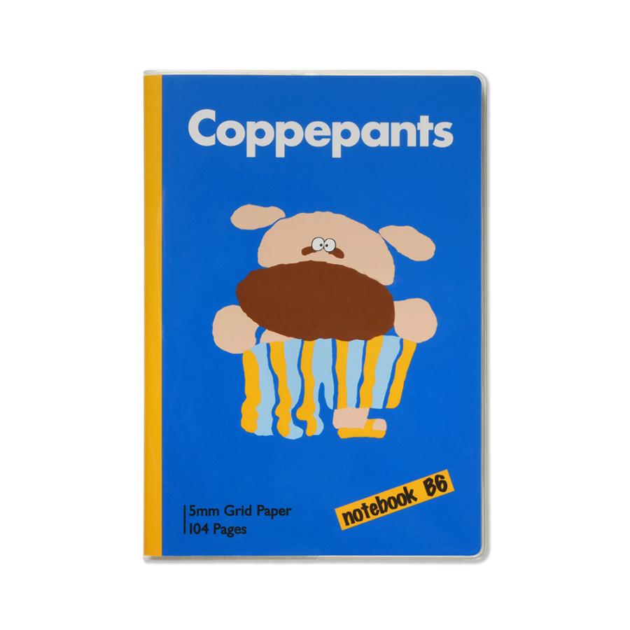G.C.PRESS　ノートブック　コッペパンツ　754-07｜文房具 ノート メモ帳 犬 パン屋 コッペパン キャラクター | 