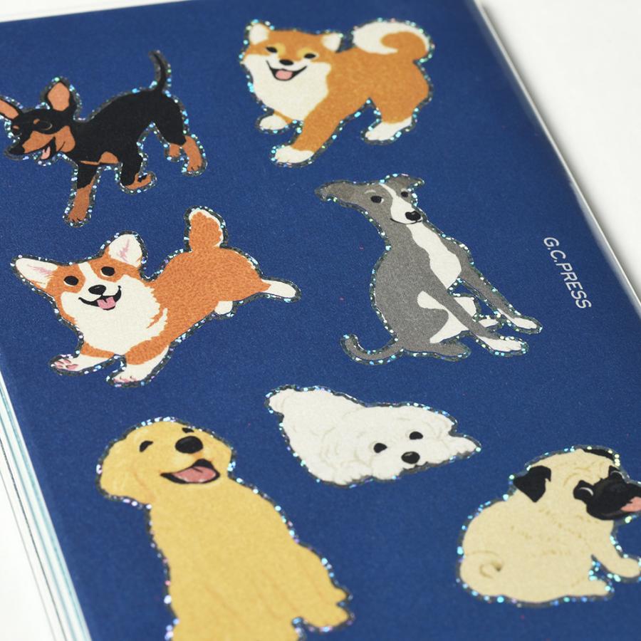 G.C.PRESS　2026ダイアリー　月間　ポケット　マイドッグ　760-29｜2026手帳 スケジュール帳 日記 マンスリー 月曜始まり |  | 12