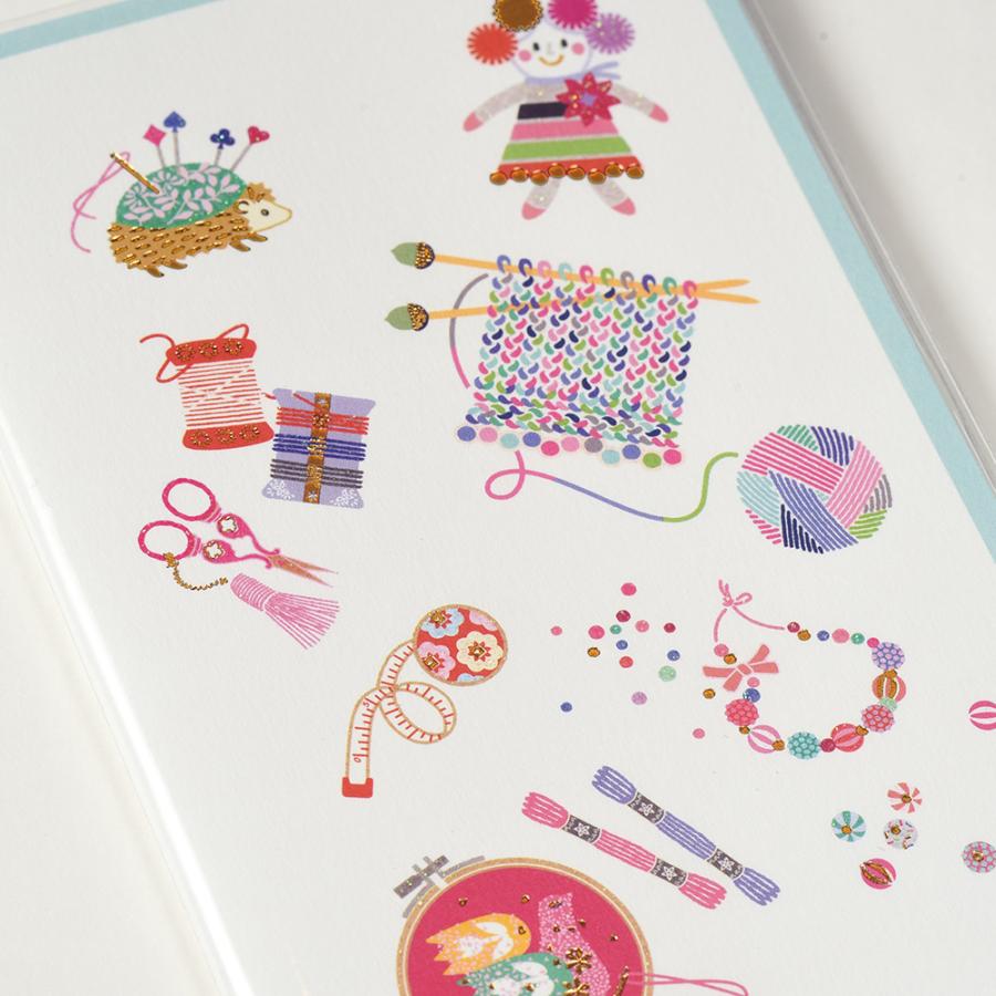 G.C.PRESS　2026ダイアリー　月間　ポケット　手芸　LIKE IT!　760-34｜手帳 スケジュール帳 日記 月曜始まり |  | 11