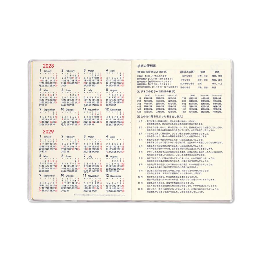 G.C.PRESS　2027ダイアリー　月間　Ｂ６　流れ星　761-31｜2027手帳 スケジュール帳 マンスリー B6 月曜始まり |  | 05