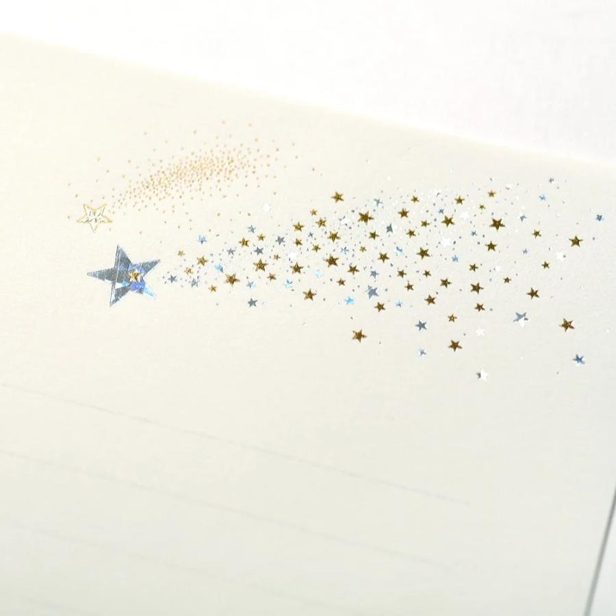 G.C.PRESS　便箋/封筒セット　流れ星 |  | 03