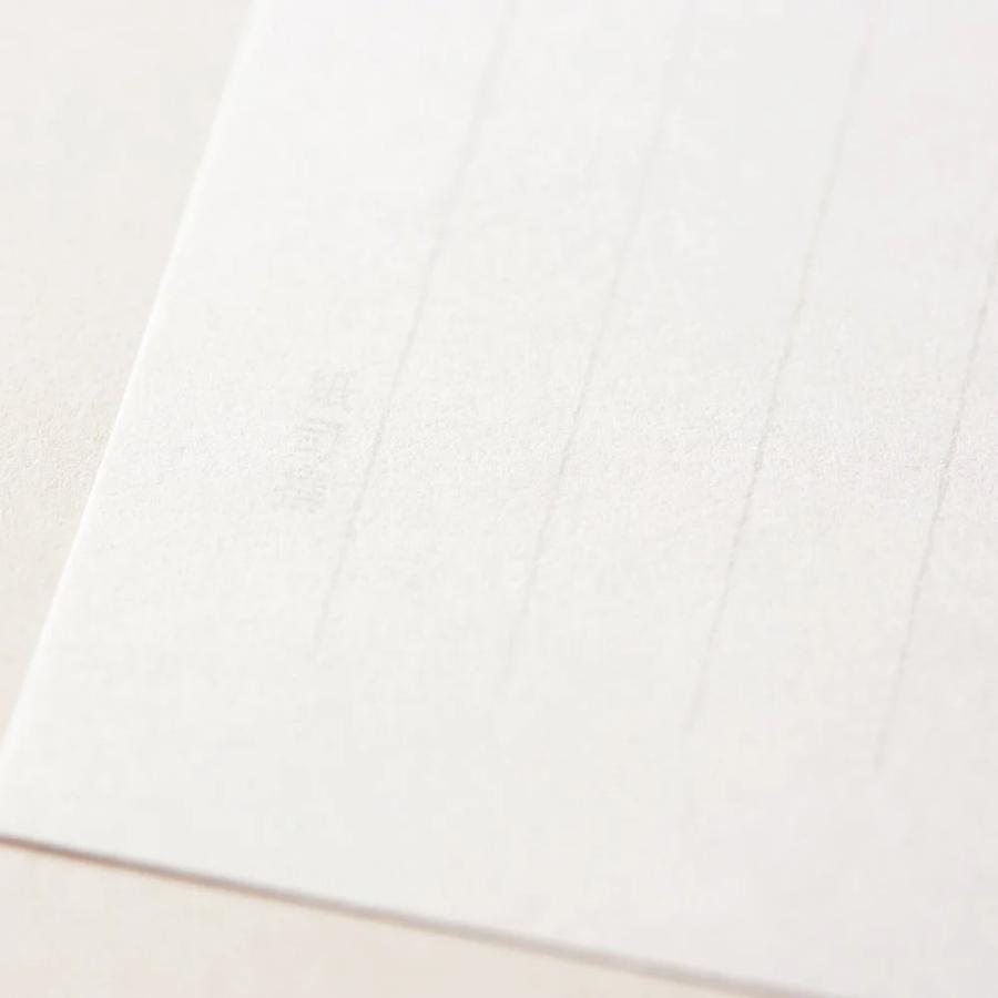G.C.PRESS　便箋/封筒セット　紙司撰　Ａ５・ペン書箋　タテ　グレー罫 |  | 03