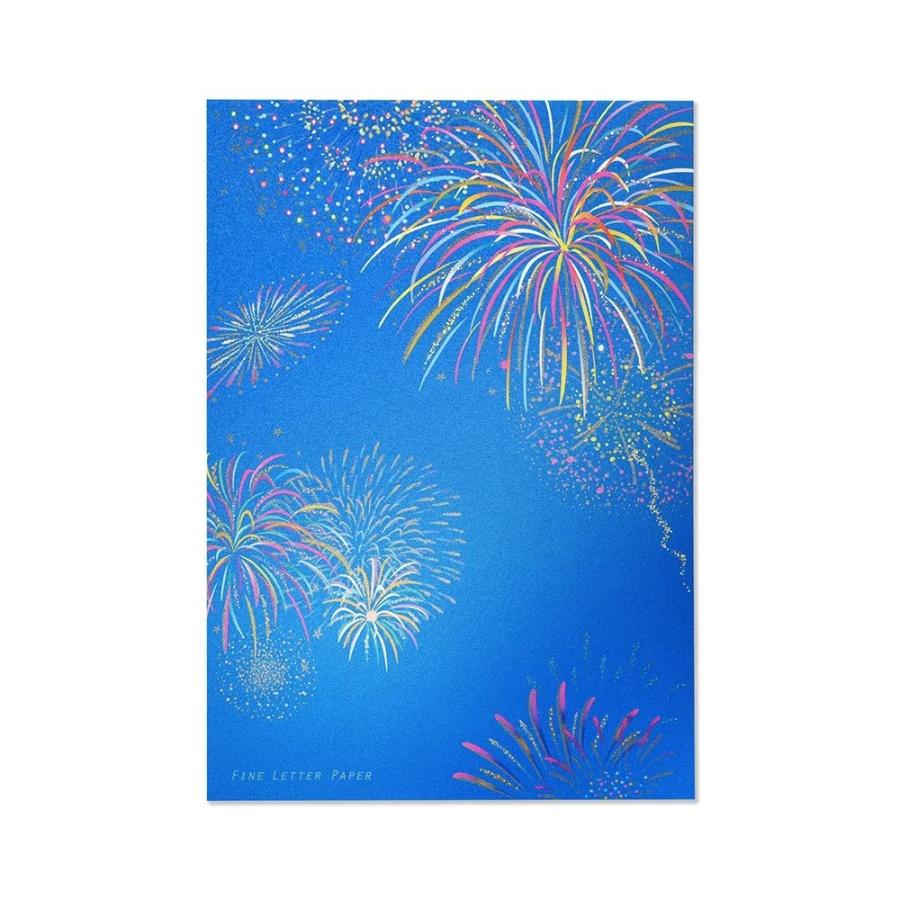 G.C.PRESS　便箋/封筒セット　花火　ヨコ罫 |  | 01