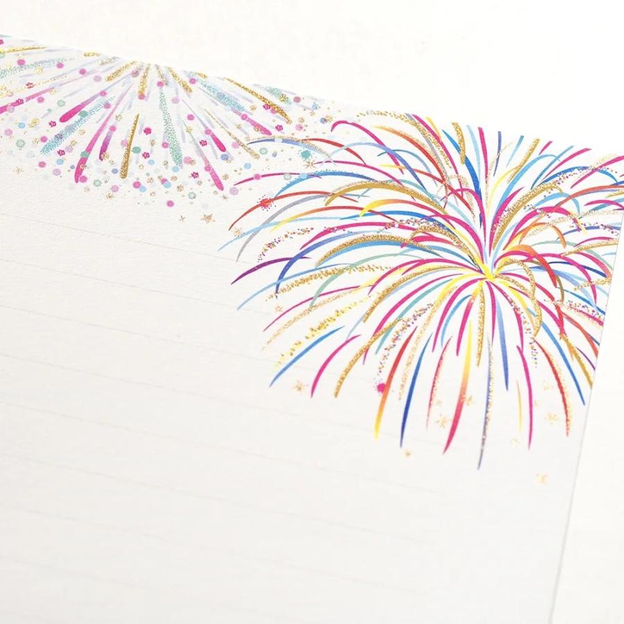 G.C.PRESS　便箋/封筒セット　花火　ヨコ罫 |  | 06