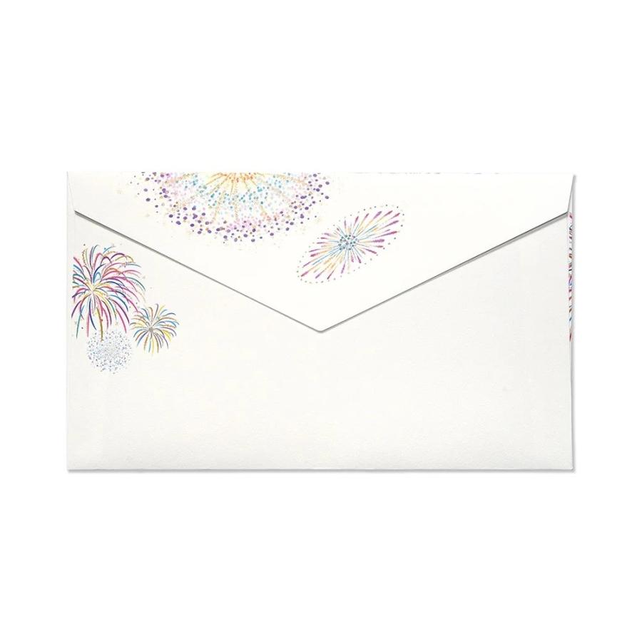 G.C.PRESS　便箋/封筒セット　花火　ヨコ罫 |  | 08