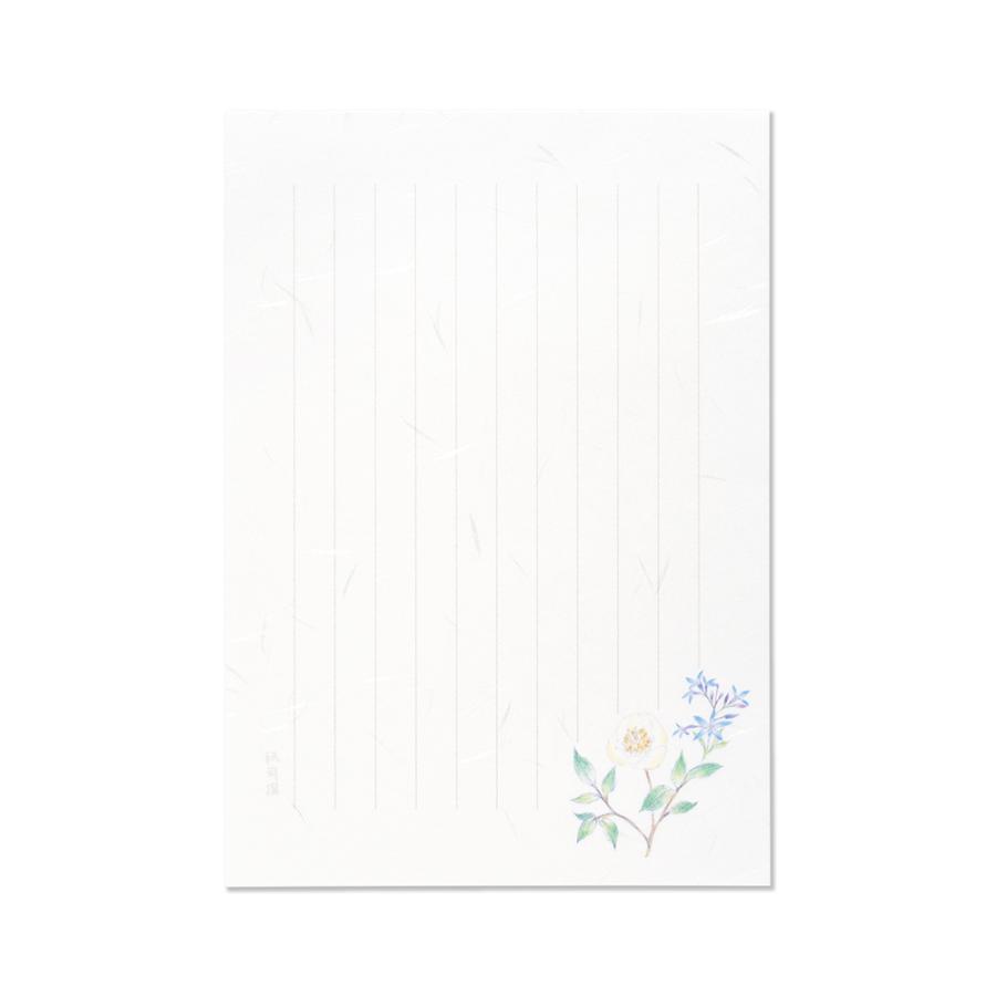 G.C.PRESS　便箋/封筒セット　紙司撰　野の花｜文房具 和紙 シール付き |  | 03