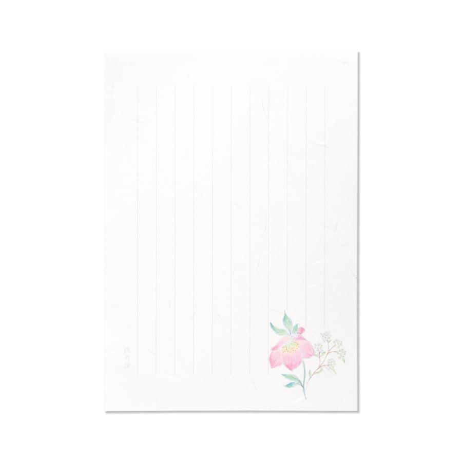 G.C.PRESS　便箋/封筒セット　紙司撰　野の花｜文房具 和紙 シール付き |  | 07
