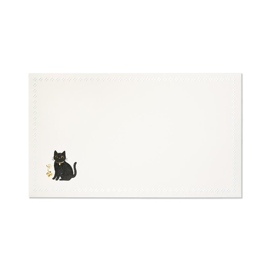 G.C.PRESS 便箋/封筒セット キャット｜文房具 レターセット 手紙 猫