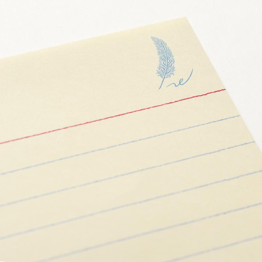 G.C.PRESS　ミニレターパッドセット　マイレターペーパー　イエロー｜レターセット 手紙 ビジネス 羽根ペン フォーマル お礼状 挨拶状 |  | 04