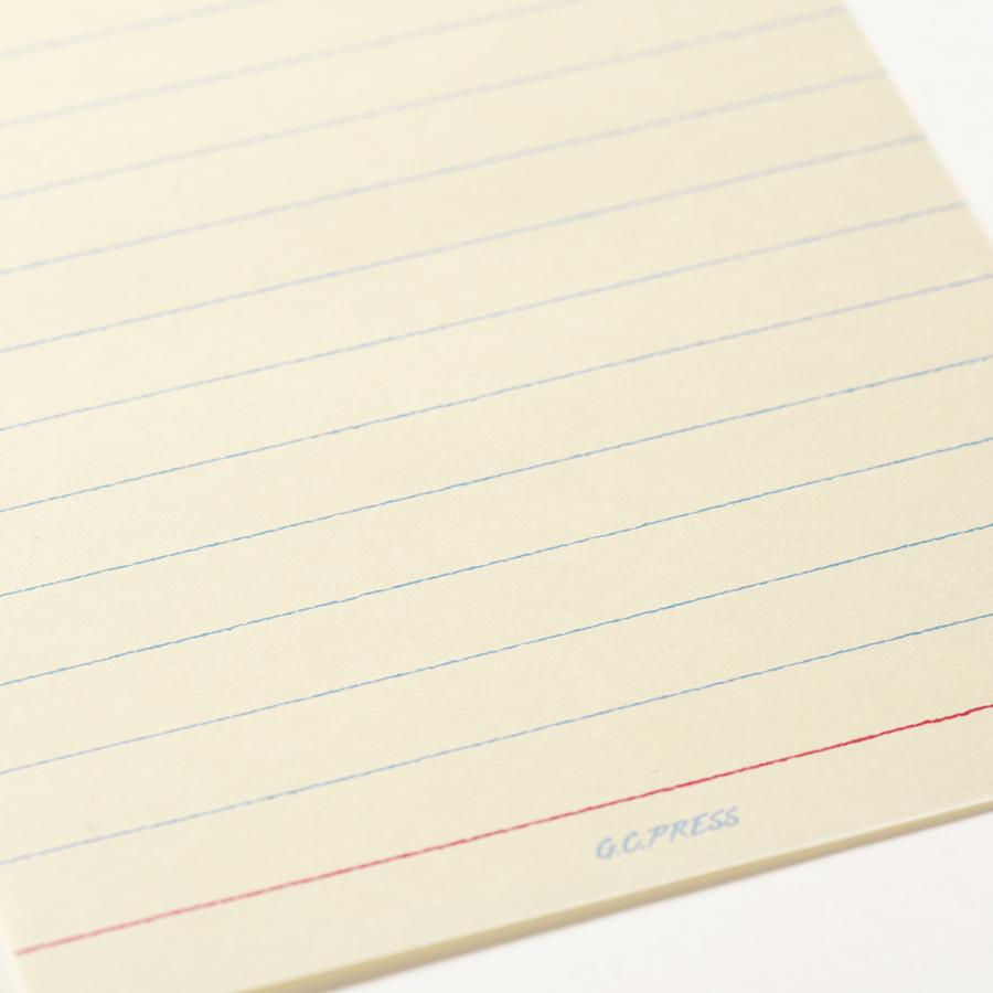 G.C.PRESS　ミニレターパッドセット　マイレターペーパー　イエロー｜レターセット 手紙 ビジネス 羽根ペン フォーマル お礼状 挨拶状 |  | 05