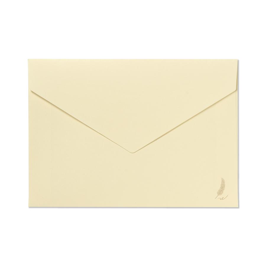 G.C.PRESS　ミニレターパッドセット　マイレターペーパー　イエロー｜レターセット 手紙 ビジネス 羽根ペン フォーマル お礼状 挨拶状 |  | 07