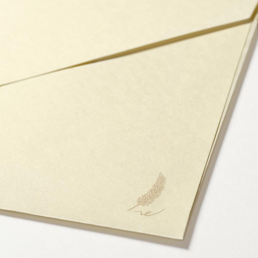 G.C.PRESS　ミニレターパッドセット　マイレターペーパー　イエロー｜レターセット 手紙 ビジネス 羽根ペン フォーマル お礼状 挨拶状 |  | 09