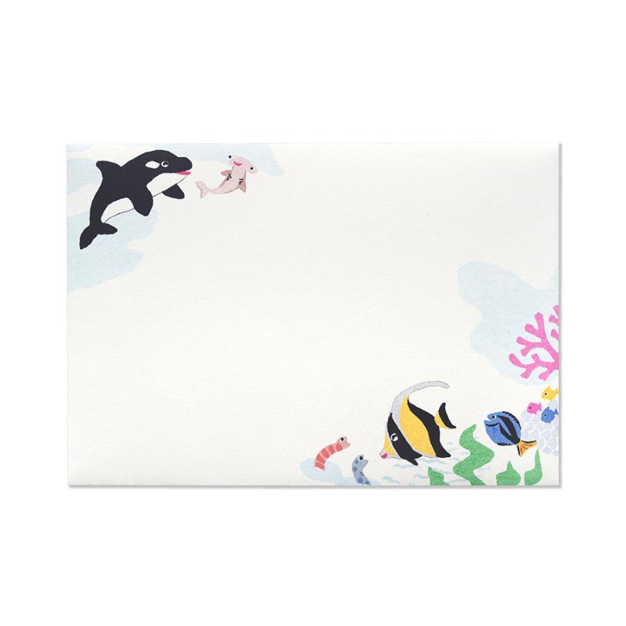 G.C.PRESS　ミニレターパッドセット　ストーリー　オブ　ザ　シー｜文房具 レターセット 海 魚 |  | 06