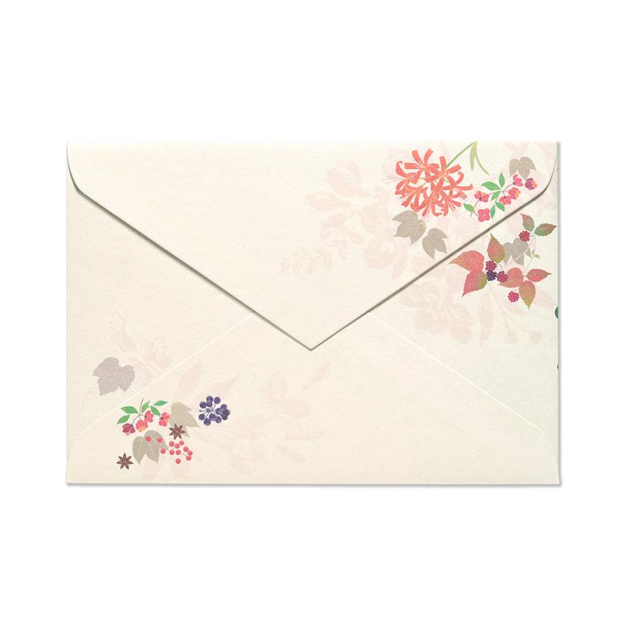 G.C.PRESS　便箋/封筒セット　サンシェール｜スイーツ ケーキ 花 秋 冬 クリスマス 松ぼっくり どんぐり 楓 プラタナス |  | 10