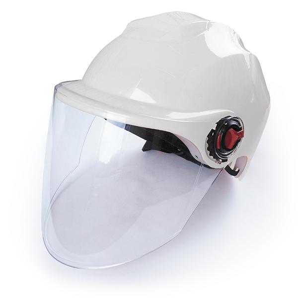 シールド付きヘルメット フェイスガード付きヘルメット 作業用ヘルメット 安全帽 フェイスシールド付ヘルメット バイザー付き  :anzenbou-shield:アクティビティベース 通販 