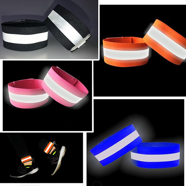 反射バンド リフレクターバンド 2個セット 交通安全 リフレクターアームバンド リフレクターベルト 反射ベルト 反射材 送料無料 |  | 06