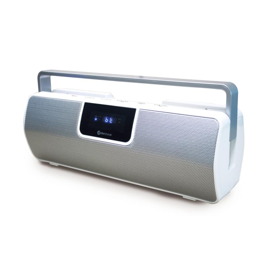 防災 内蔵充電式バッテリー搭載 Bluetooth防滴ワイド FM ポータブル