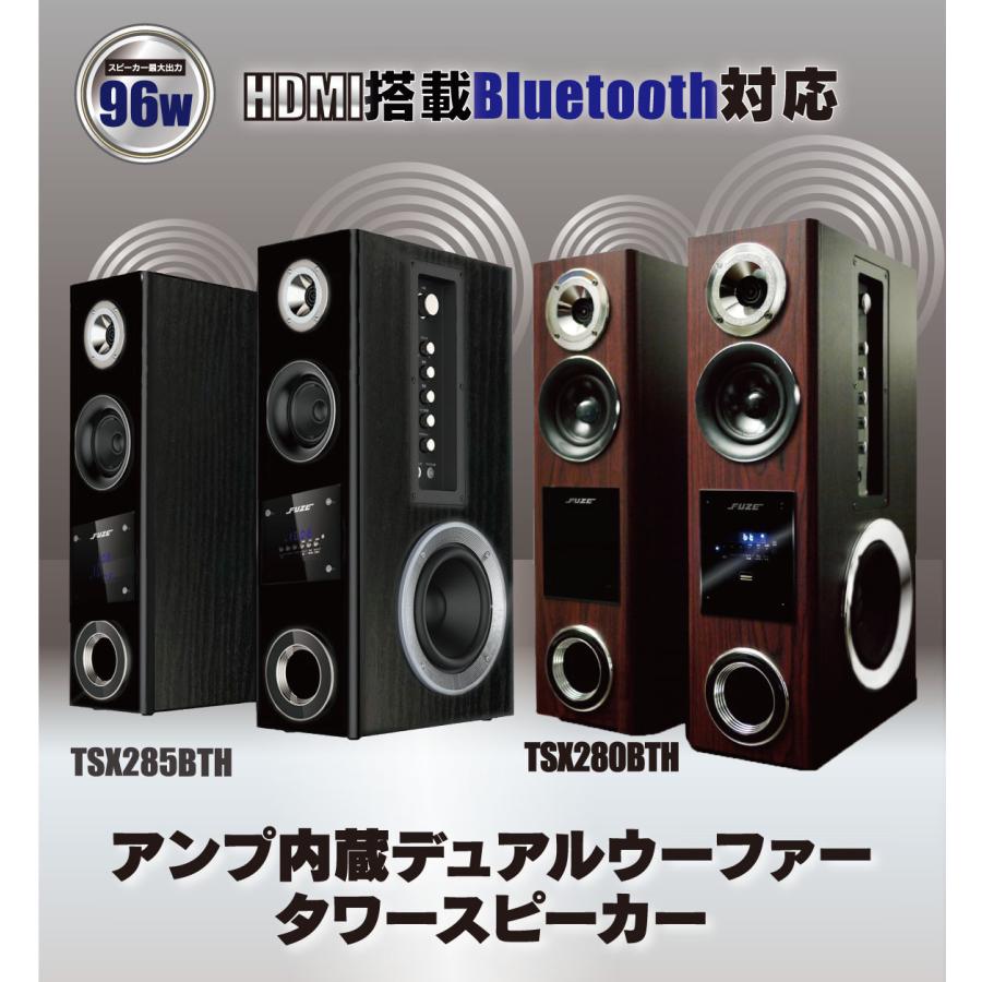 FUZE HDMI Bluetooth 5.3 対応 カラオケ 機能搭載 ワイヤレス アンプ