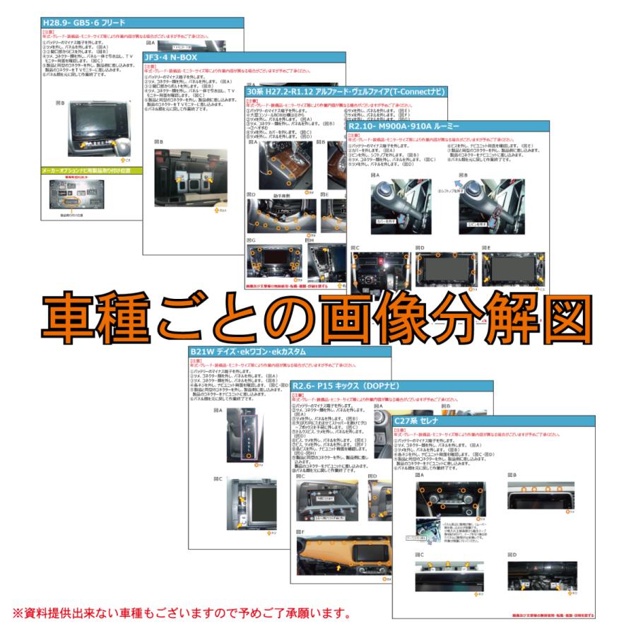 キャンセラー プリウス PHEV HV 走行中 テレビキット ナビキット 映る 解除 ナビ操作 ZVW60・65 MXWH60・65 ディスプレイオーディオ Plus TV ジャンパー TNS-004｜activo-shop｜05