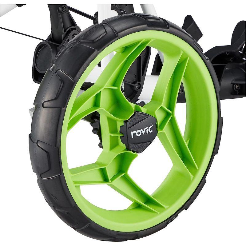 clicgear(クリックギア) rovic RV2L プッシュカート (ホワイト/ライム) RV2L ホワイト/ライム RV2L ホワイト/ライム クリックギア rovic プッシュカート プラスチック 素材 アルミ合金