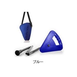 折りたたみ椅子 アウトドア ゴルフ観戦に最適な杖にもなりコンパクトに持ち運べる一本足の折りたたみイス Flipstick フリップスティック ブルー Fs001bl アクトライブ Yahoo 店 通販 Yahoo ショッピング