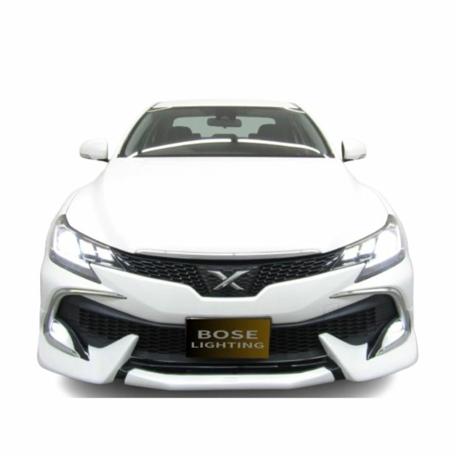 130 系 マークX 後期 エアロ【 未塗装品 】 ハーフエアロ セット