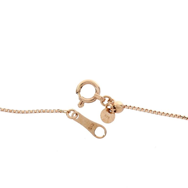 ネックレス レディース 18金 K18PG ピンクゴールド ルビー 0.49ct ダイヤ 0.20ct 45cm アジャスター付き デザインネックレス ジュエリー アクトワン_9