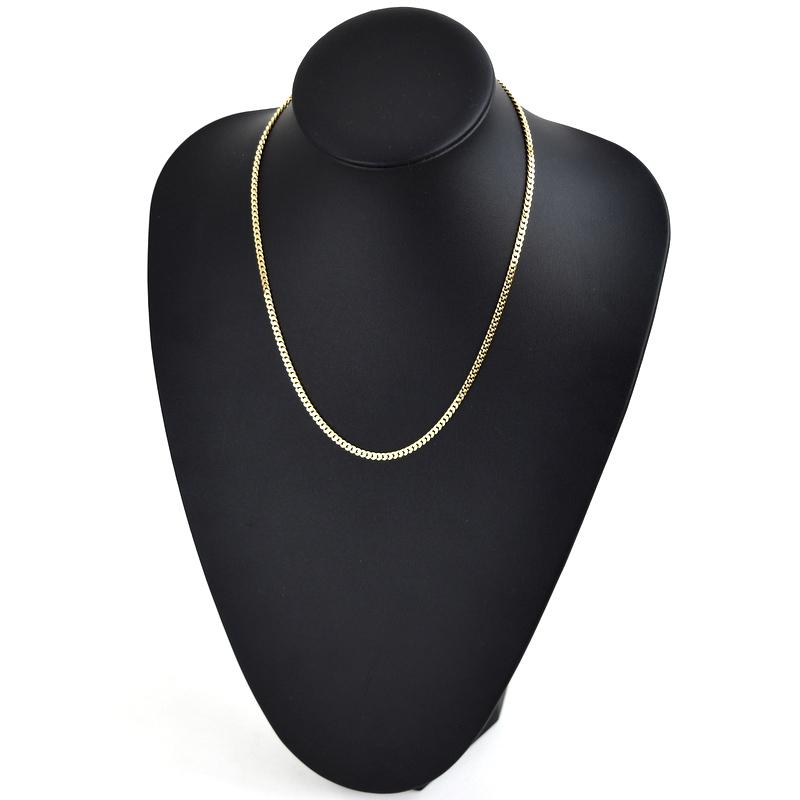 喜平 ネックレス 18金 二面喜平 K18YG イエローゴールド キヘイ