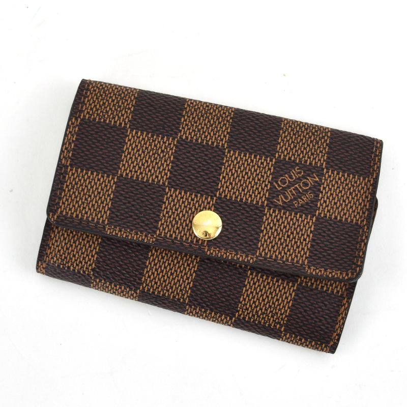 ルイヴィトン ダミエ ミュルティクレ6 6連キーケース ブラウン LOUIS VUITTON（ルイ・ヴィトン） キーケース レディース