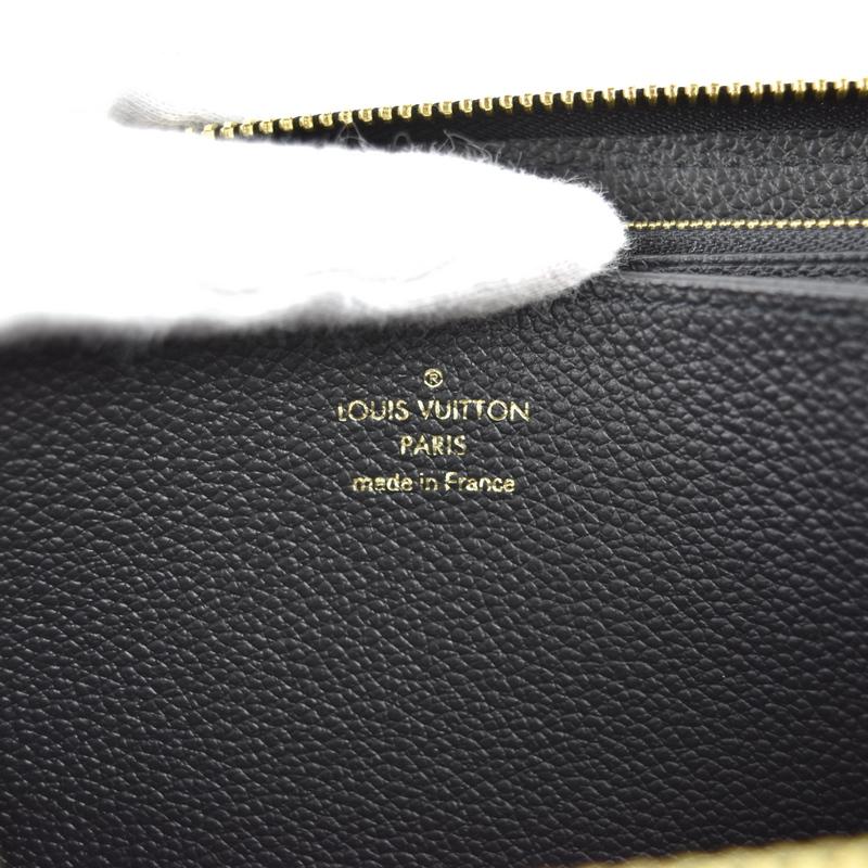 Louis Vuitton ブラックレザー財布 LOUIS VUITTON ブラックレザー 長財布 - メルカリ