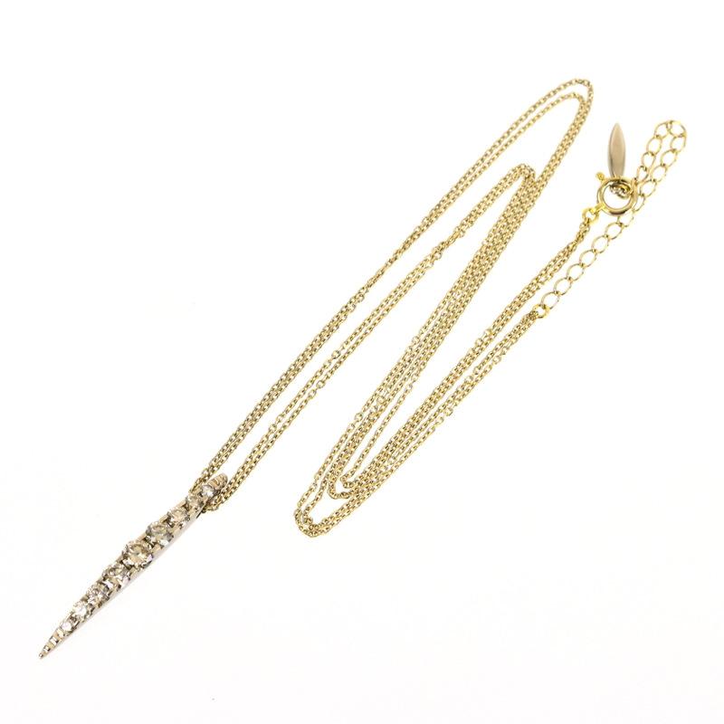 カシケイ ネイキッド ネックレス ペンダント ブラウンダイヤモンド