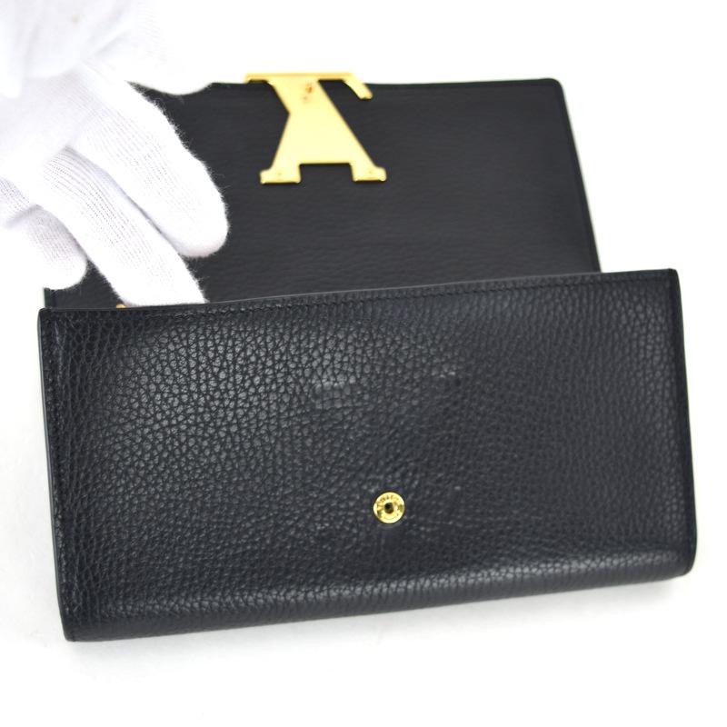 【最高級美品】ルイヴィトン トリヨン ポルトフォイユ カプシーヌ 黒 長財布 楽天市場】【5%OFFクーポン】 ルイヴィトン 長財布 ポルトフォイユ