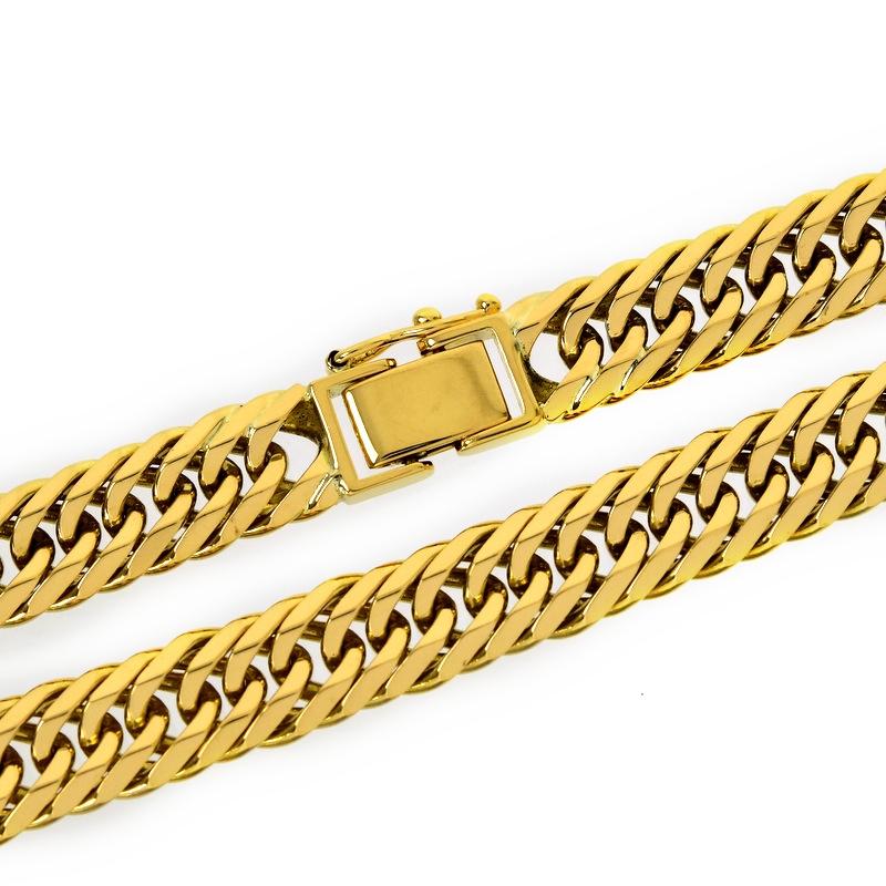 喜平 ネックレス メンズ 18金 八面トリプル喜平 100.0g 100g 60cm