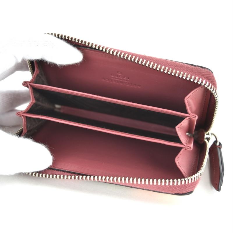 GG グッチ 財布 GGブルームス コインケース ミニウォレット ラウンド