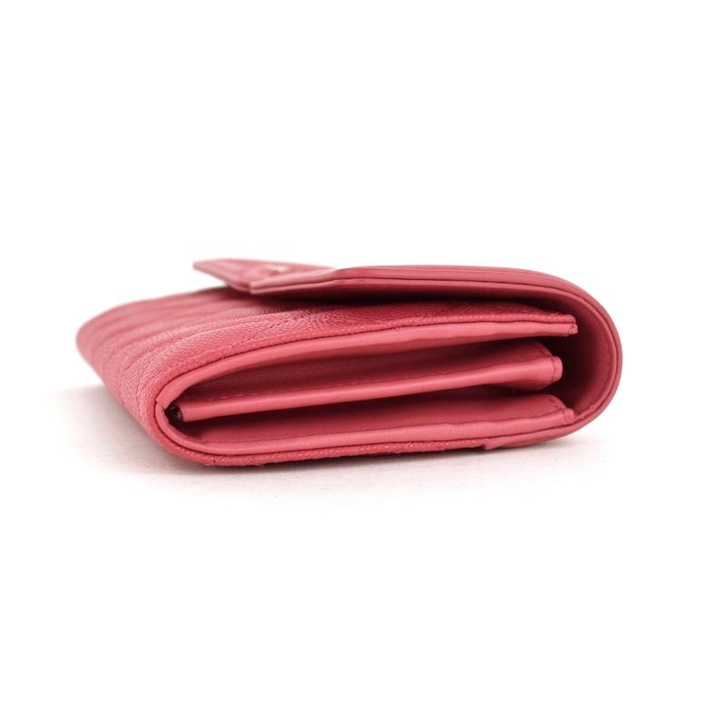 CHANEL（シャネル） 長財布 ピンク CCフィグリー 二つ折り長財布