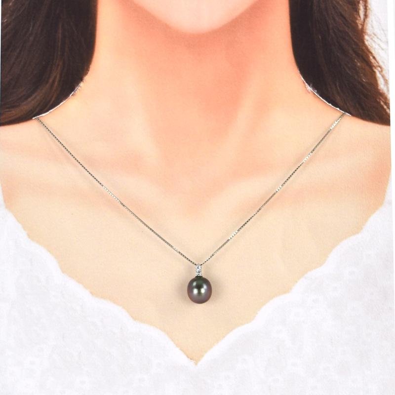 ネックレス レディース Pt850 プラチナ850 バロックパール 12.7mm 