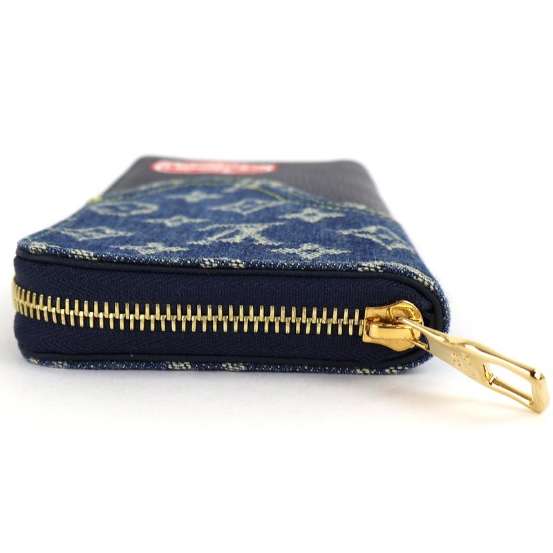 Louis Vuitton モノグラムデニム　レアジッピーウォレット　日本限定 ジッピー・ウォレット ルイヴィトン LOUIS VUITTON モノグラム デニム