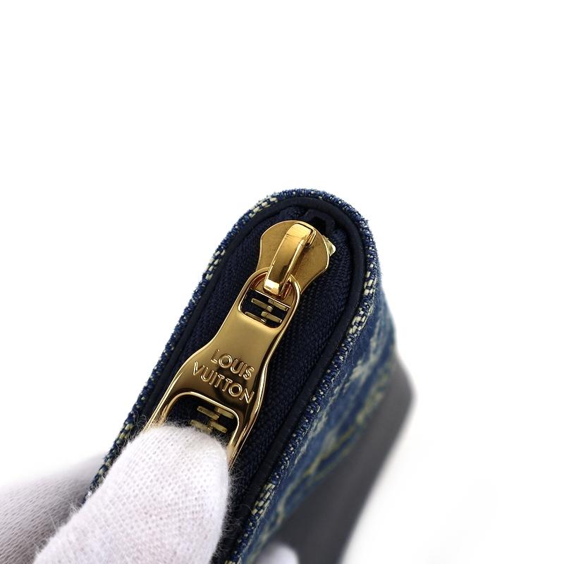 LOUIS VUITTON（ルイ・ヴィトン） 財布 モノグラム・デニム ジッピー