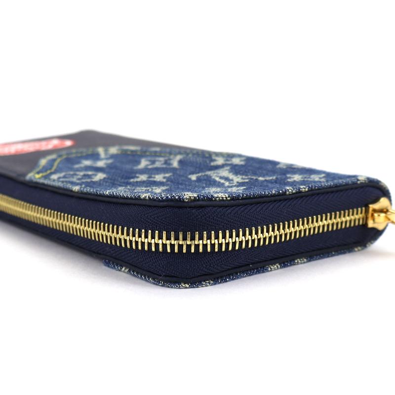 LOUIS VUITTON（ルイ・ヴィトン） 財布 モノグラム・デニム ジッピー