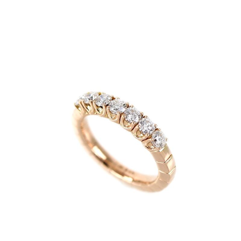 ピキョッティ 指輪 18金 K18PG ピンクゴールド ダイヤ 0.75ct