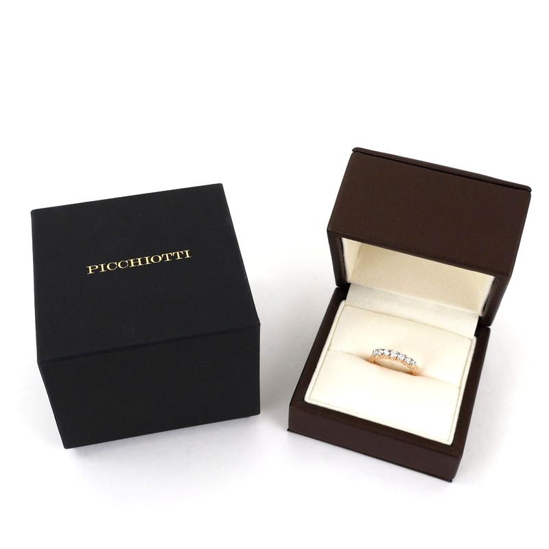 ピキョッティ 指輪 18金 K18PG ピンクゴールド ダイヤ 0.75ct