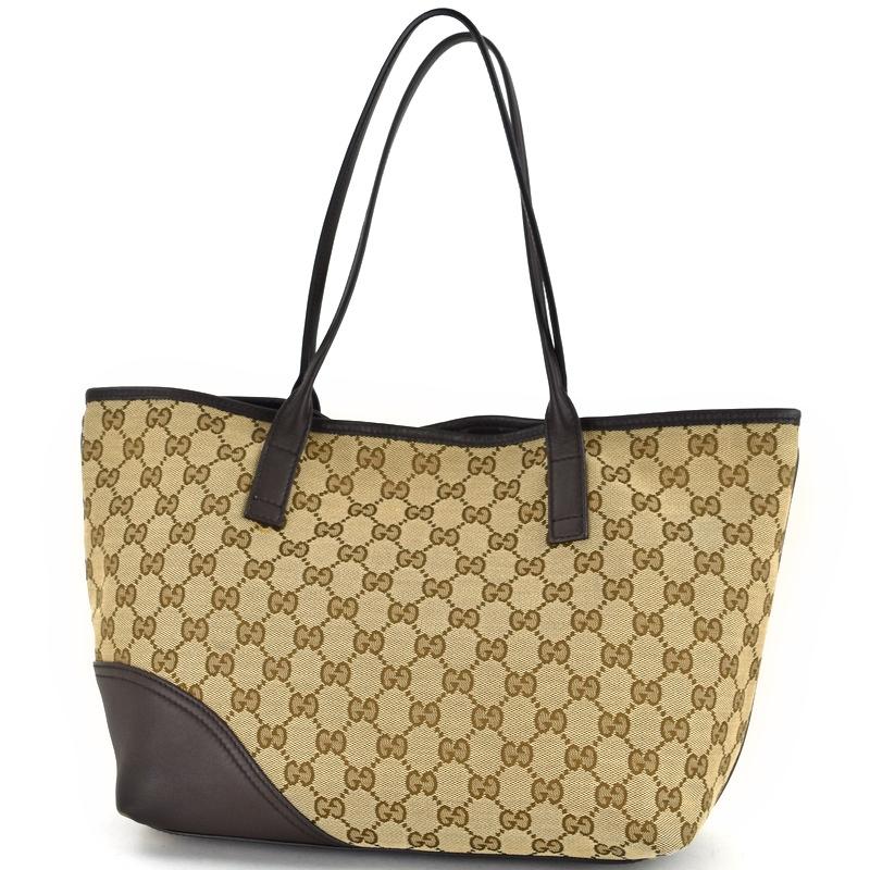 美品✨グッチ GGキャンバス ニューブリット ゴールド金具 トートバッグ GUCCI（グッチ） バッグ レディース トートバッグ 169946 ニュー